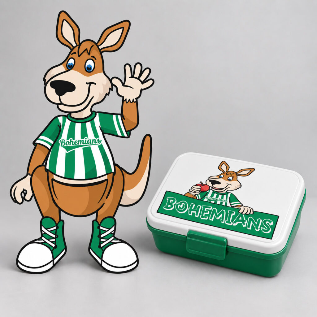 Maskot pro Bohemians Praha