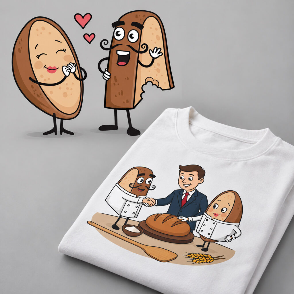 Markoti Kůrka a Patka pro Svaz pekařů