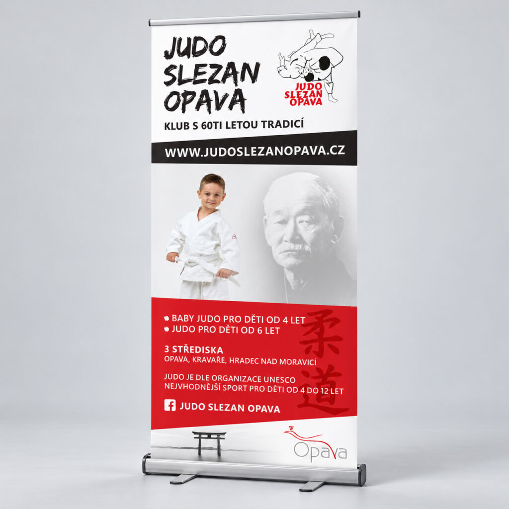 Judo Oprava roll up banner
